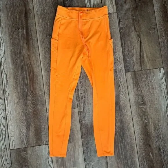 Alo Yoga Checkpoint Tie Front Leggings - Picture 3 of 5